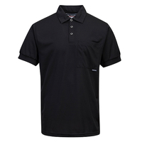 Prime Mover Short Sleeve Solid Colour Micro Mesh Polo 2x Pack