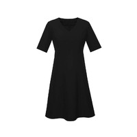 Biz Corporates Siena Womens Extended Short Sleeve Mid Dress