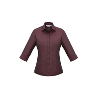 Biz Collection Ladies Hemingway 3/4 Sleeve Shirt
