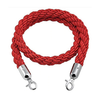 Nylon Twisted Rope for Queue Barrier - Red