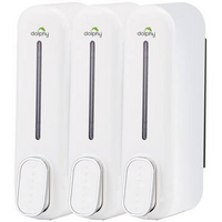 Soap Dispenser 300ML Set of 3 - White