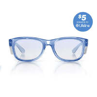 SafeStyle Classics Blue Frame Blue Light Blocking Lens Safety Glasses