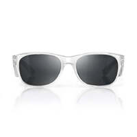 SafeStyle Classics Clear Frame Polarised Lens Safety Glasses