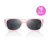 SafeStyle Classics Pink Frame Polarised Lens Safety Glasses