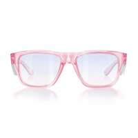 SafeStyle Fusions Pink Frame Blue Light Blocking Lens Safety Glasses