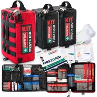 Survival Home And Car First Aid Kit Bundle