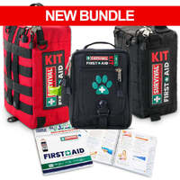 Family with pets first aid bundle