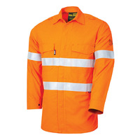 Bool Workwear Lightweight HRC1 Flame Retardant Shirt with Loxy FR Reflective Tape