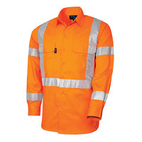 TRU Workwear Lightweight Vented Hi-Vis Shirt with TruVis Perforated Tape