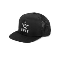 Unit Mens Headwear Trucker Cap Signal OSFM Black