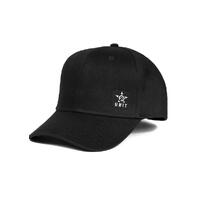 Unit Mens Headwear Cap (Snapback) League OSFM Black
