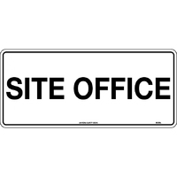 Site Office Sign 450x200mm Poly