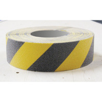 Black/Yellow Anti Slip Safety Tape 50mm x 18.2meter Anti Slip Tape