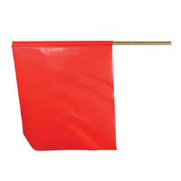 Fluoro Flag on Dowel 300x300mm