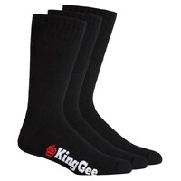 KingGee Mens 3 Pack Bamboo Work Socks